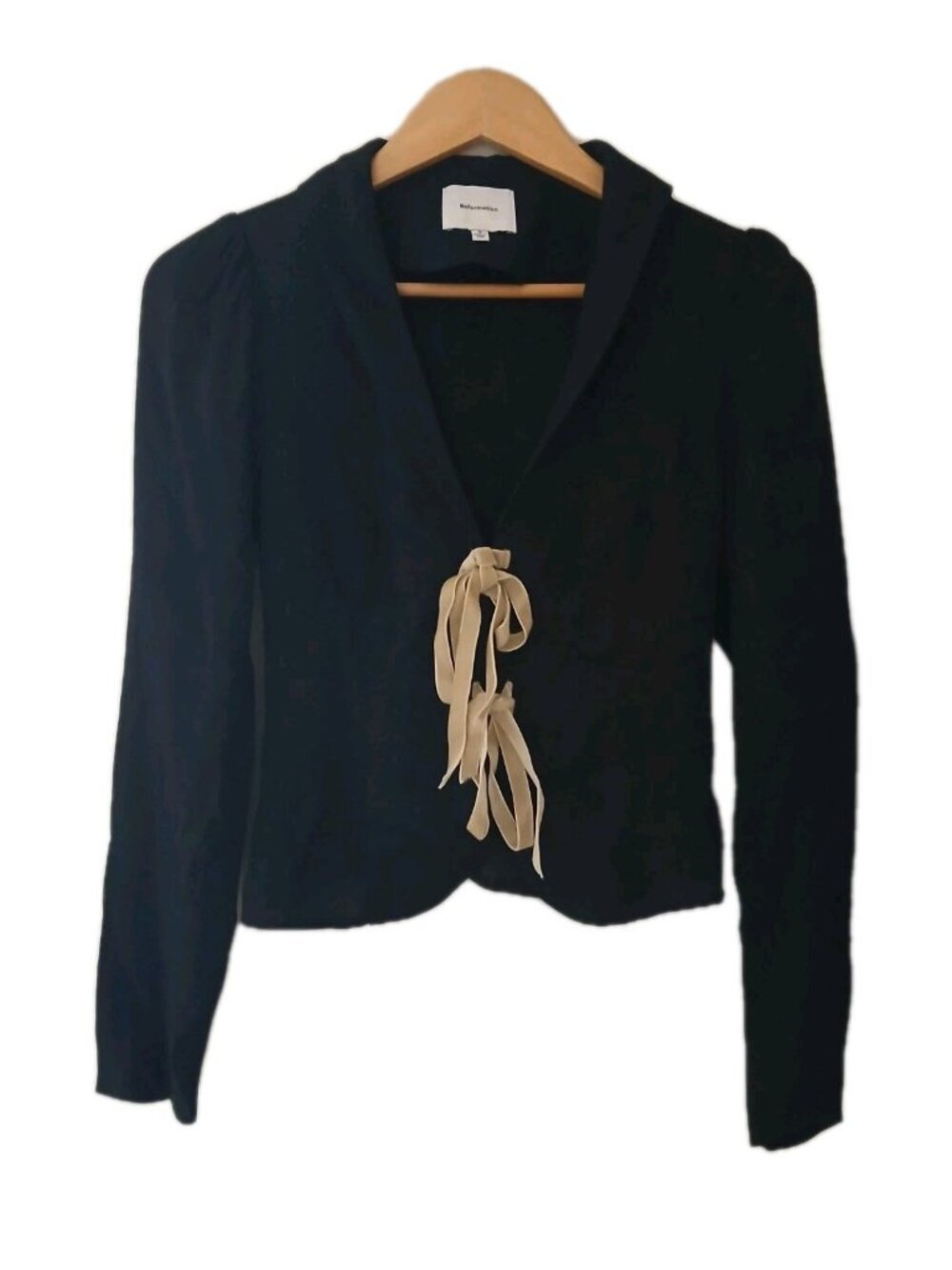 Reformation Caroline Tie Front Top